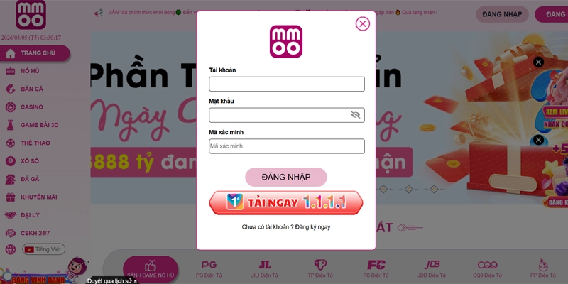 MMOO ⭐️ Link Vào MMOO.COM Mobile & PC【2026】✔️ MM OO Link+88K 21 Đăng nhập MMOO nhanh chóng