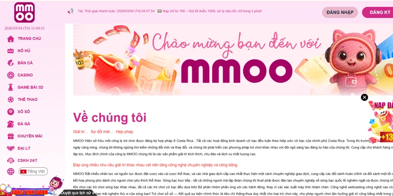MMOO ⭐️ Link Vào MMOO.COM Mobile & PC【2026】✔️ MM OO Link+88K 14 MMOO hoạt động uy tín chất lượng từ năm 2020